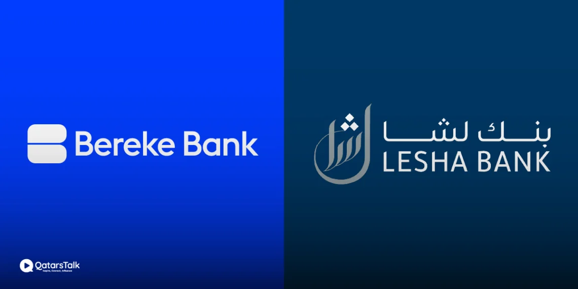 Lesha Bank LLC and Bereke Bank JSC - Logo