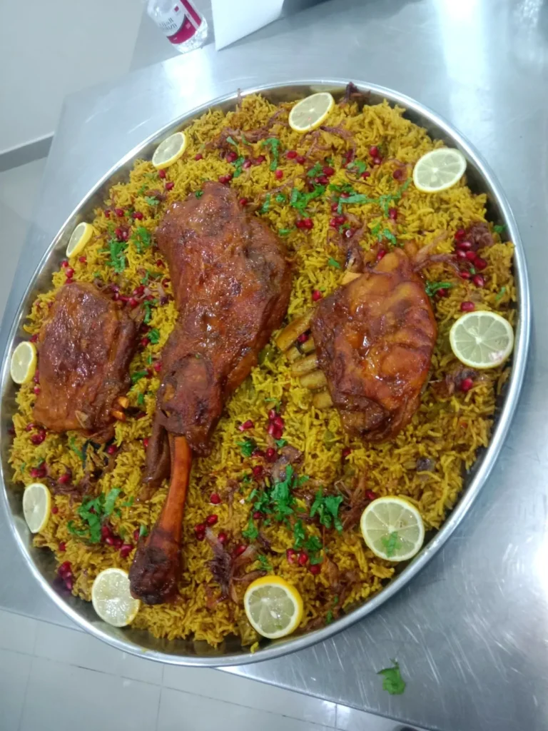 Food served at Beit Ward Restaurant and Cafe in Doha